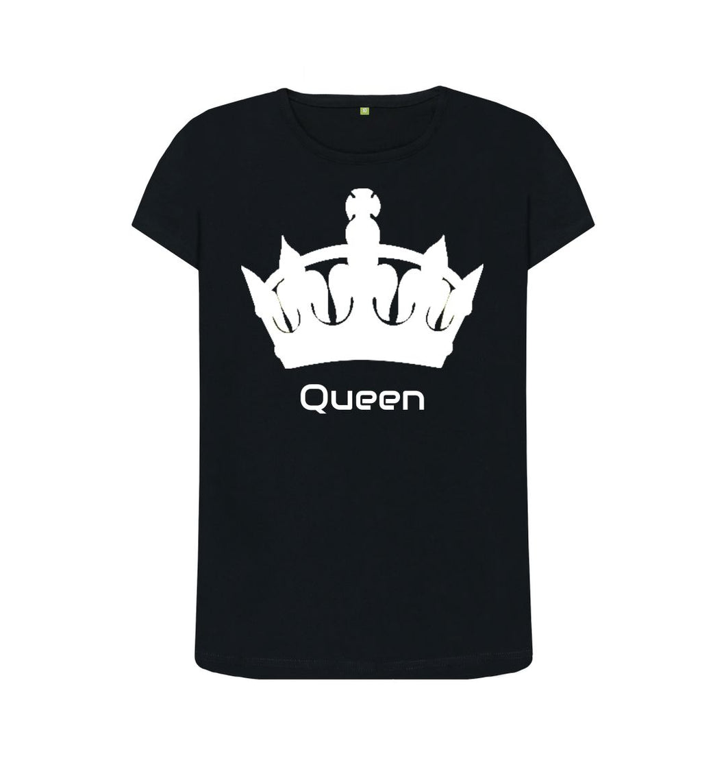 Black Womenswear White Queen T-shirt