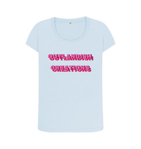 Sky Blue OUTLANDISH CREATIONS T-SHIRT