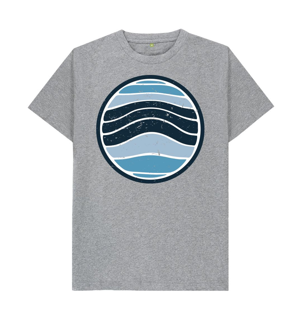 Athletic Grey Wave T-shirt