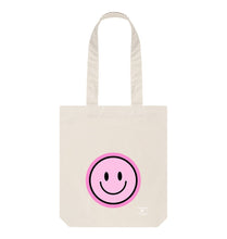 Natural Happy Pink Smiley Bag