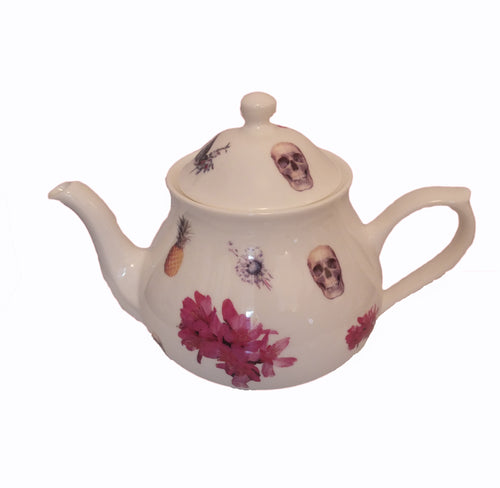 Personalised 6 person Fine Bone China Tea Pot