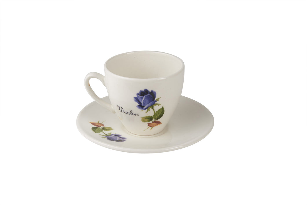 Wanker Tea Cup & Saucer