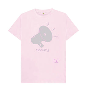Pink Womenswear Pink Shouty T-shirt