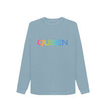 Stone Blue Queen Platinum Jubilee Long sleeve Sweatshirt