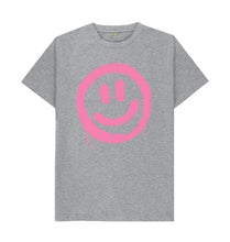 Athletic Grey Happy Face T-shirt