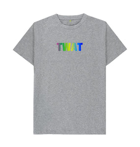 Athletic Grey Twat Rainbow T-shirt