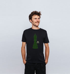 Beat the Bishop T-shirt with green bishop