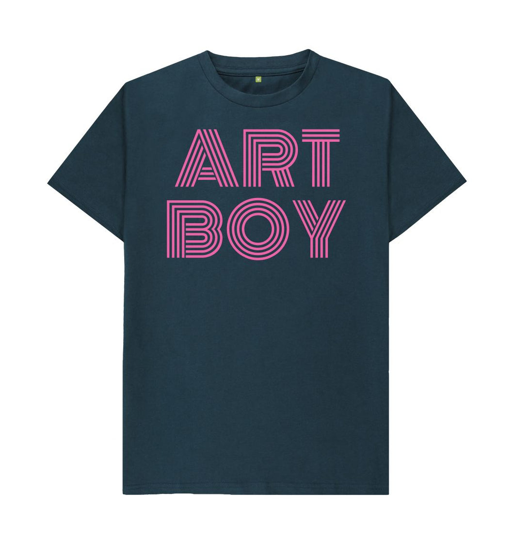 Denim Blue Art Boy T-shirt