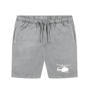 Athletic Grey Magnificent Chopper Drawstring Shorts (unbranded)