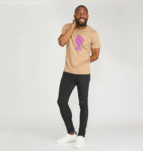 Unisex Pink Queen Elizabeth II T-shirt