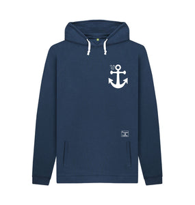 Navy A Little Bit of a Wanchor Hoodie