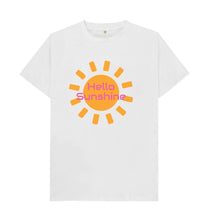White Unisex Hello Sunshine T-shirt