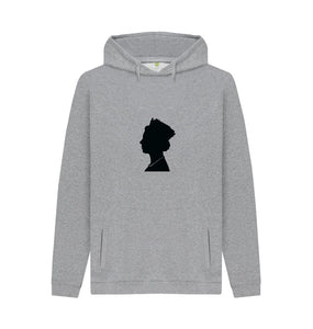 Light Heather Men's Queen silhouette Hoodie