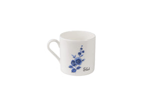 Personalised Espresso coffee cups and saucers