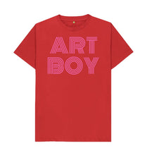 Red Art Boy T-shirt
