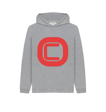 Athletic Grey Kids Outlandish Creations Red Logo Hoodie