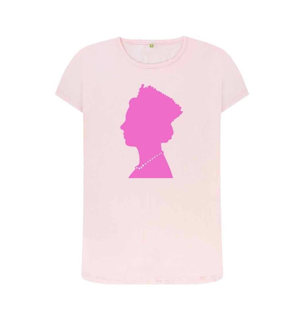 Pink Women's Queen Crew Neck T-shirt