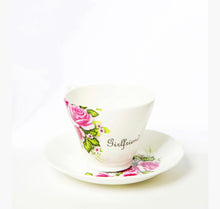 Commissioned personalised Tea Cup & Saucer in fine bone china
