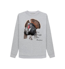 Light Heather 'Get Stuffed This Christmas' Women's Sweatshirt