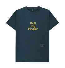 Denim Blue Unisex Pull my Finger T-shirt