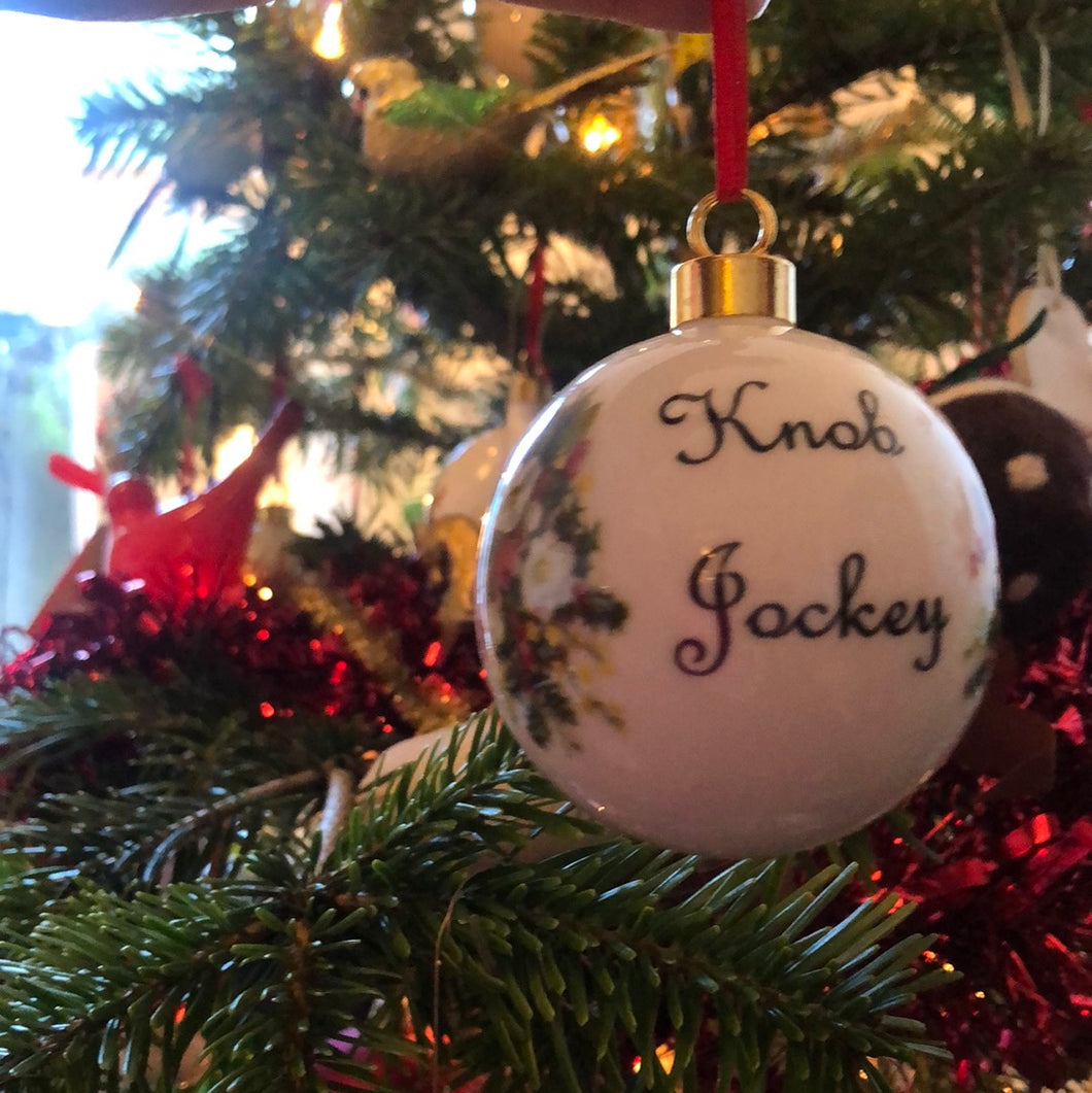 Knob Jockey Christmas Bauble