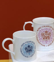 King Charles III Coronation mug in hollow blue (limited edition)