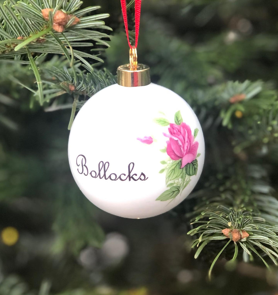 Bollocks Christmas Bauble