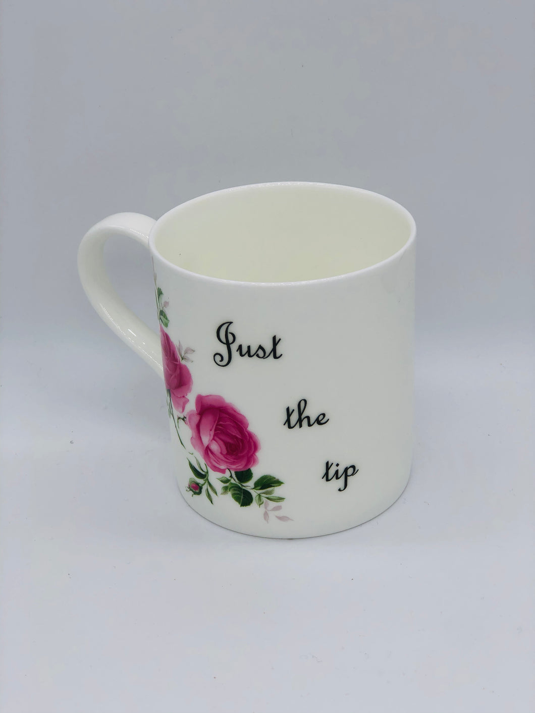 ‘Just the tip’ fine bone china mug