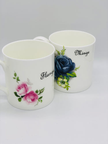 Flange and Minge Mugs