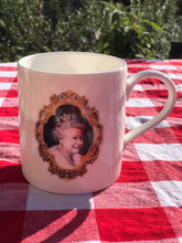 Double sided Queen Elizabeth II mug