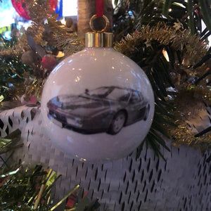 Ferrari Christmas Bauble