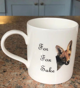 For Fox Sake mug