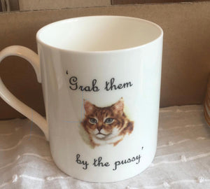 Grab them by the Pussy mug