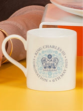 King Charles III Coronation mug in hollow blue (limited edition)