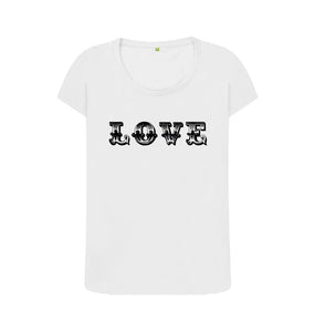 White Big Love T-shirt