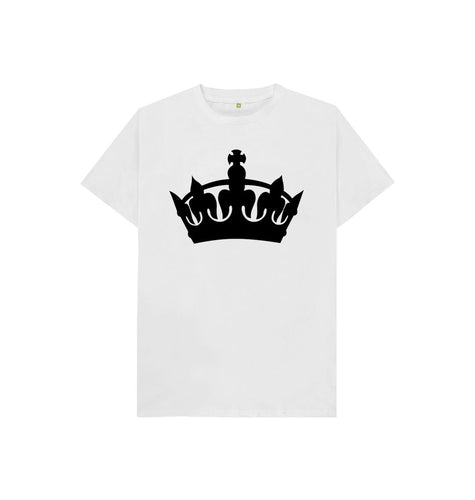 White Kids King T-shirt