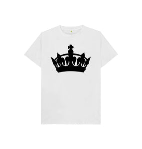 White Kids King T-shirt