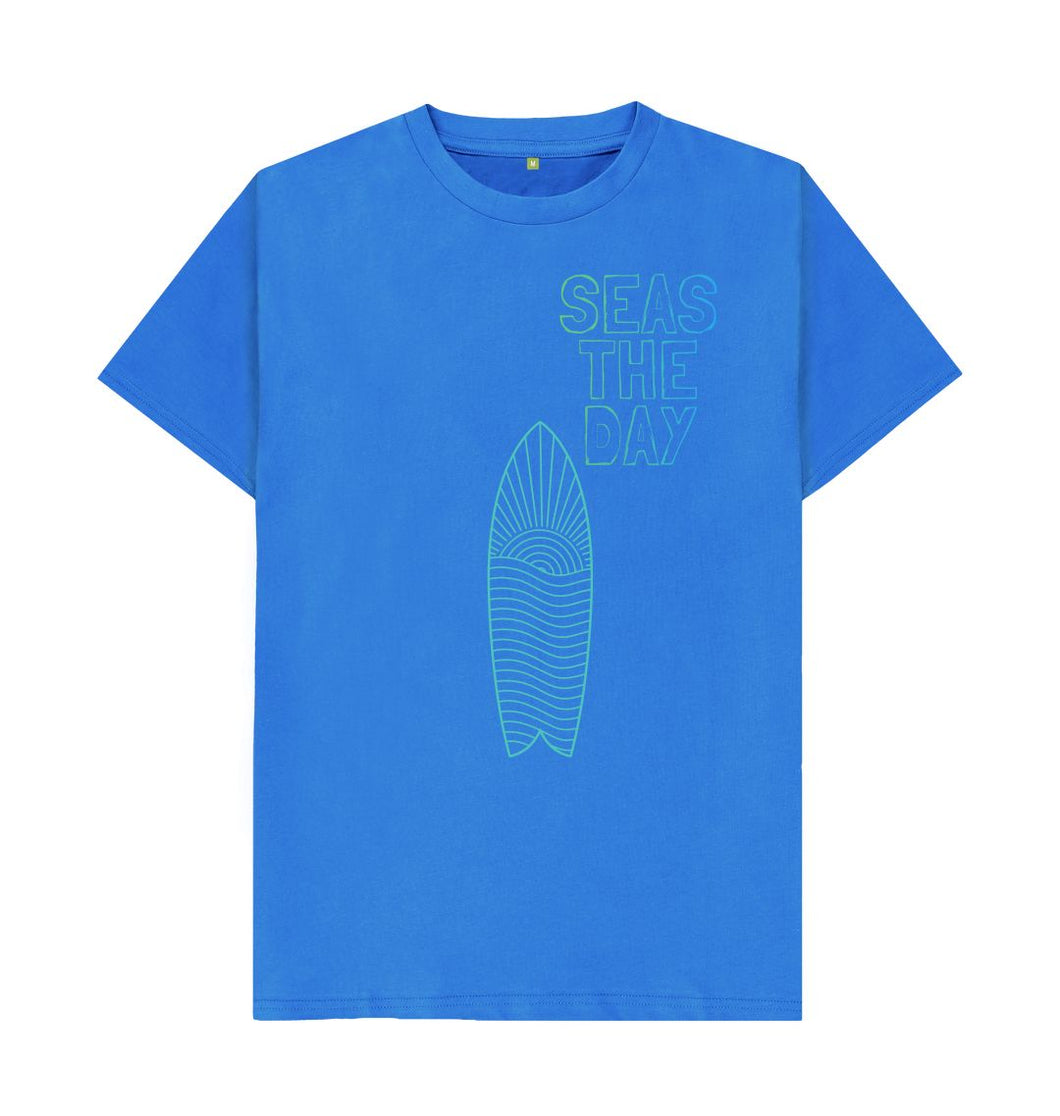 Bright Blue Seas The Day T-shirt
