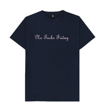 Navy Blue Unisex No Fucks Friday T-shirt