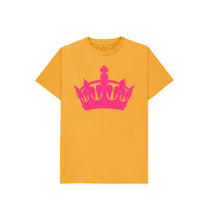 Mustard Kids Pink Crown T-shirt