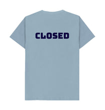 Stone Blue Open Closed T-shirt