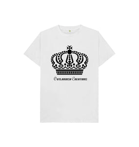White Kids Pearly Crown T-shirt