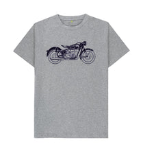 Athletic Grey Biker T-shirt