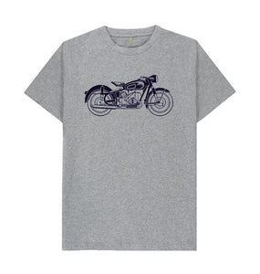 Athletic Grey Biker T-shirt