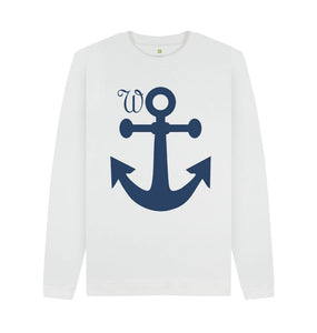 White Massive Wanchor Sweatshirt