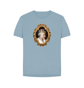 Stone Blue The Queen Relaxed Fit T-shirt