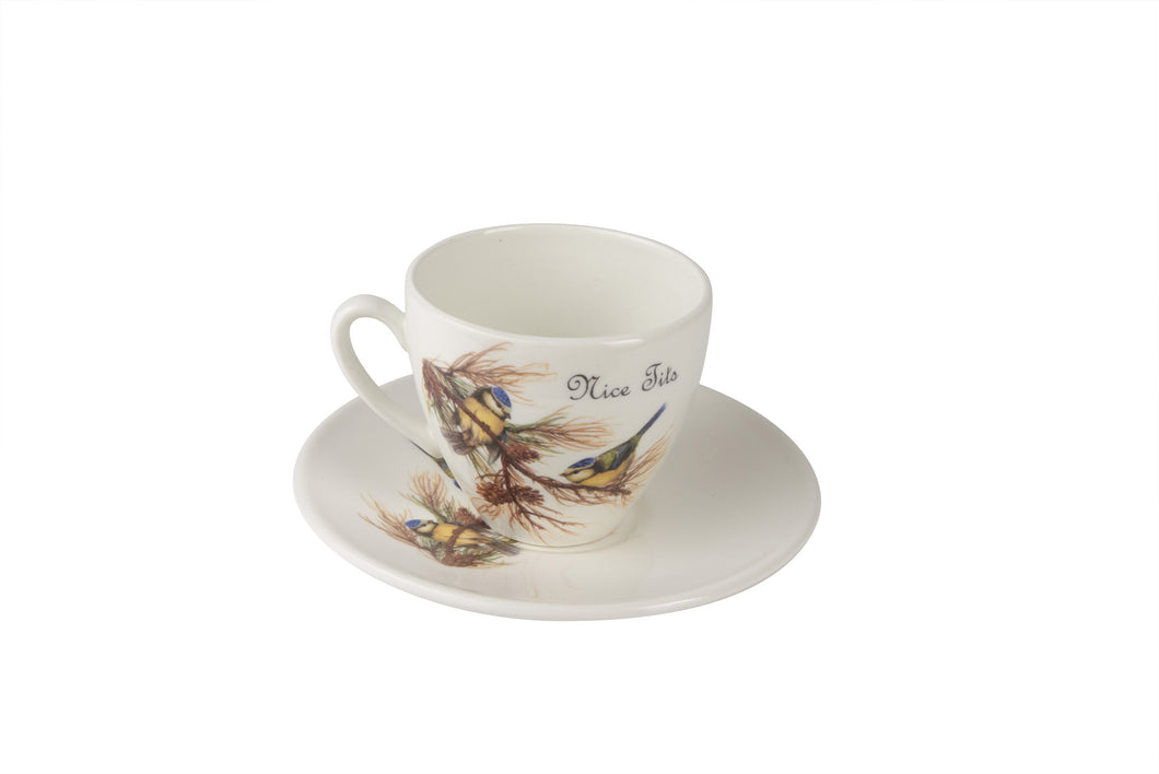 Nice Tits Tea Cup & Saucer