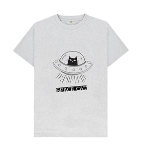 Grey Space Cat T-shirt