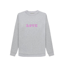 Light Heather Love Sweatshirt (light coloured)
