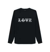 Black Dark Love Sweatshirt